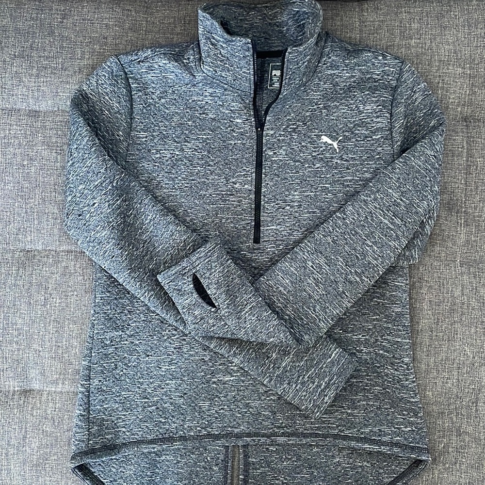 Puma 1/4 zip training sweatshirt M
